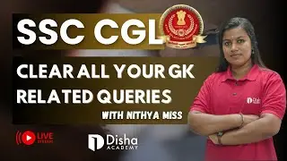 SSC CGL GK Related Questions / LIVE With NITHYA MISS in Malayalam #ssc #cgl