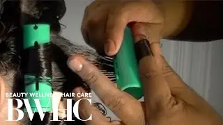 Textured Hair Care: How to Wrap Perm Rods. Hydrogen Bond Reset. Classic Shampoo & Set.