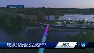 Lighting on new Des Moines pedestrian bridge drawing attention
