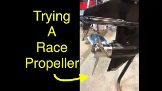 Racing propeller test