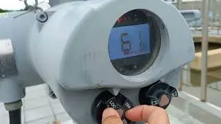 How to operate electric valves in large-scale water treatment plants