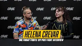 Helena Crevar responds to weigh-in backlash after ONE Fight Night 39 | Post Fight Interview