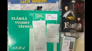2024/01/14: Jyv&auml;skyl&auml;, Finland: flea markets: LPs, handmade Finnish products, paintings etc.