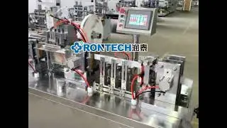 Alcohol swab machine