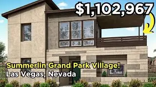 Modern Summerlin Quick Move-In New Construction Home For Sale in Grand Park Village