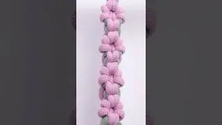 Patr&oacute;n de flores en macram&eacute; con nudo alondra y nudo fest&oacute;n doble #tutorialmacram&eacute; #macrametutorial