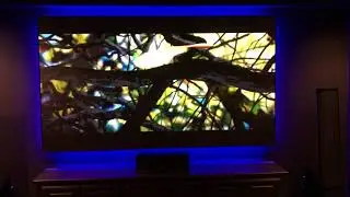 Screen Innovations Zero Edge w/ Sony VPL-VW675ES 4K Demo in Prosper Texas