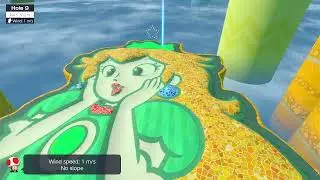 Mario Golf: Super Rush - Speed Golf - Rosalina vs Mario vs Daisy vs Peach - All-Star Summit