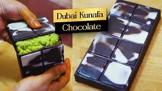 Kunafa chocolate | ఇంట్లోనే దుబాయ్ ఖునాఫా చాక్లెట్ ని సులువుగా చేసే విధానం | Viral dubai chocolate