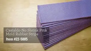 Castaldo&reg; Pink Mold Rubber Strips