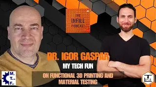 Ep. 53: Dr. Igor Gaspar of My Tech Fun on Functional 3D Printing and Material Testing