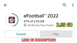 2.55 GB UPDATE 🤯 EFOOTBALL 2022 MOBILE UPDATE IS HERE PLAY STORE & APP STORE