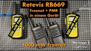 pcpanik-Zeugs : Retevis RB669 Freenet + PMR Funkger&auml;t in einem. Was funkt besser?