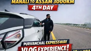Vlog #04 | Manali to Assam 3000 KM Road Trip 🚗🔥