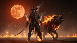 Dark Country Outlaw 🔥 Hellfire Wolves Ride Tonight | Gritty Americana Sound