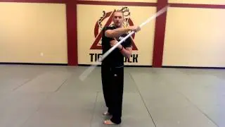 Bo Staff (Figure Eight, Back Hand Combo)