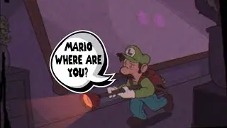 Luigi's scary adventure | Overalls and Funny Hats Comic Dub