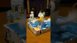 WOW! AMAZING! THE SWIMMING BLUEY! #asmr #new #amazing #toys #short #viral #bluey