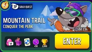 Mountain Trail Solo Challenge / Match Masters Solo Today 