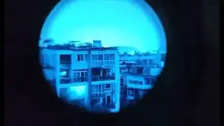 DL-31 Binocular Digital Night Vision - White Phosphor - Round Screen