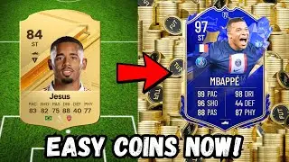 КАК ЗАРАБОТАТЬ МОНЕТЫ ВО ВРЕМЯ TOTY В FC 24! САМЫЙ ПРОСТОЙ СПОСОБ ЗАРАБОТАТЬ МОНЕТЫ В FC 24! ЛУЧШИЙ МЕТОД ТОРГОВЛИ!