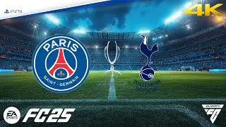 PSG vs Tottenham | UEFA Supercup | EA FC 25 | PS5 4K HD