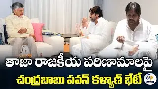 CM Chandrababu Meets Deputy CM Pawan Kalyan for Latest Political Consequences