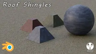 Roof Shingles Material | Blender Tutorial