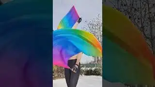 Flag Poi - Rainbow #flagpoi #rainbow #flags #hobby #lgbt