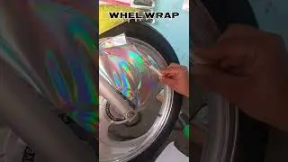 splendor big S alloy wheel #trending #viralshort #wrapping #splendor #alloywheels #subscribe
