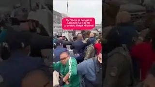 Immigration Center Attacked #shorts #migrants