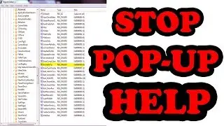 How To Disable Pop-Up Help On Windows 7 ✔ Stop Pop-Up Alert ✔ Windows 7 ✔ New-2017
