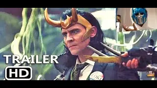 Marvel Studios' Loki | Official Trailer | Disney+ раекция