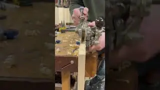 Stanley No45 combination plane - practice makes progress! #justplanefun #hand pl #handplane #stanley