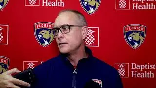 Paul Maurice, Panthers Pregame: Philadelphia Flyers at Florida