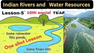 Indian Rivers and Water Resources 10th social 5th topic 