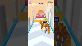 Money Rush 3D | All Levels Gameplay (iOS/Android) Mobile Walkthrough #shorts