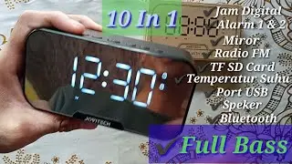 Speker Bluetooth Jovitech 10 In 1 || Speker Bluetooth Multifungsi