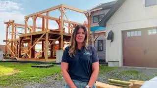 Model Home by appointment coming soon: Timber Frame Raising Invite