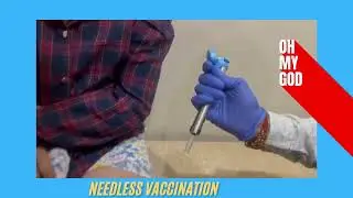 Painless vaccination with Comfort-in needle free injection system SEHAT HOSPITAL