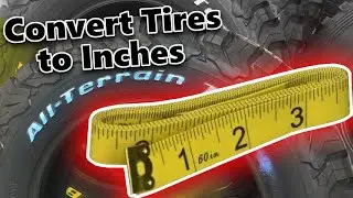 Converting P-Metric Tires to Inches & Calculating Diameter