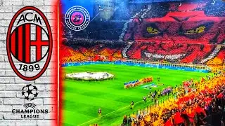 ⚫🔴 70.000 Curva Sud Milano i Rossoneri, Full Choreo in EURO DERBY &bull; UCL &bull; AC Milan vs Internazionale