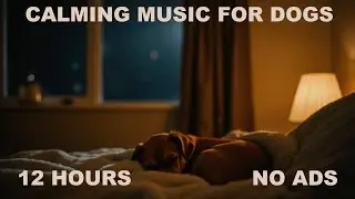 12 HOURS 🐶 Soothing Dog Sleep Ambience for You & Your Pup