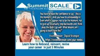 Rebrand, Reinvent, Revive your Career with Vivienne Neale