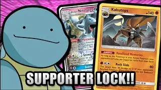 Supporter Lock & Spread Damage? Yes Please! - New Deck: Kabutops - Pokemon TCG Online Gameplay