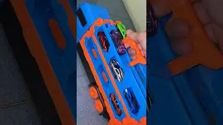 Mainan Mobil Truk dapetin 6 MOBIL & 2 TRACK BALAP!!! GHOKIL 🔥🔥🔥 HOTWHEELS VIBES #mainanviral