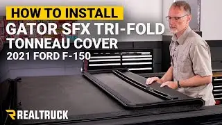 How to Install Gator SFX Tri-Fold Tonneau Cover on a 2021 Ford F-150