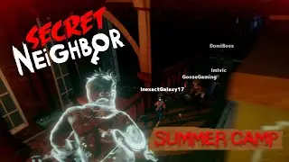 Ghost Neighbor Be Like in Summer Camp | Secret Neighbor