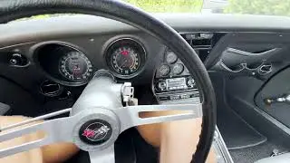 Ex Nic Cage 1969 Corvette Convertible 427/390 Interior Start up