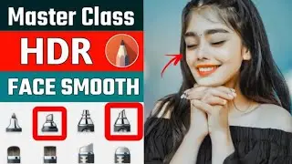 HDR face smooth new trick hard photo editing 😱 || new cb photo editing | saloni